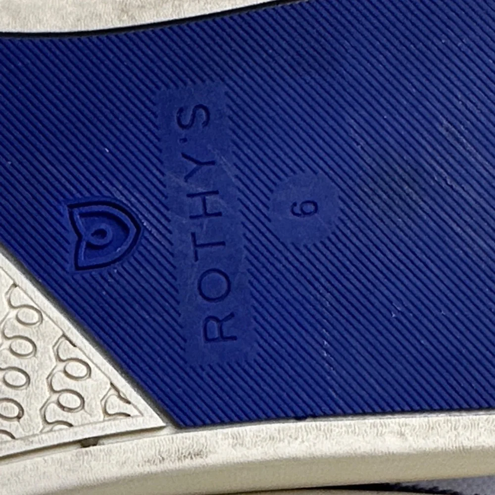 Rothy’s The Sneaker Amethyst Terry Purple Slip On Sneakers Women's Size 6